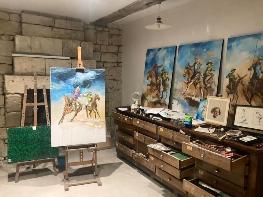 Le Relais De L'Artiste Villa Turquant Luaran gambar